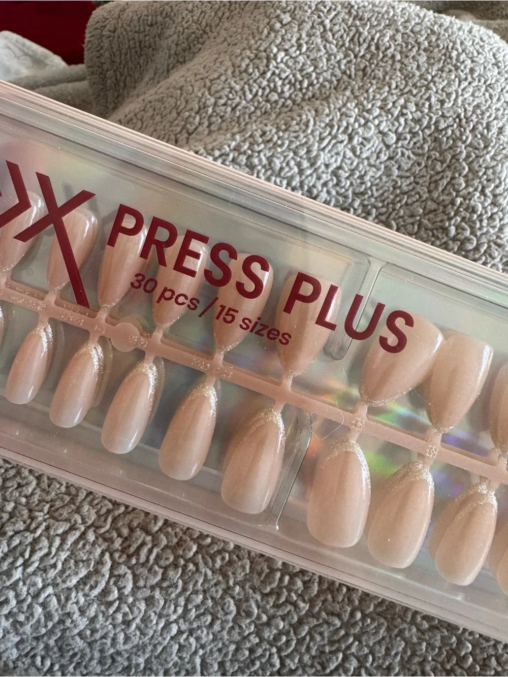 Press Plus Beetles Me Nude Press-On Nails